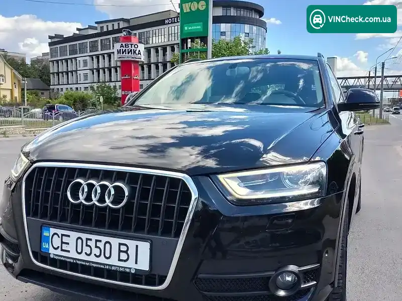 Audi Q3 2013, фото з оголошення 1 з 18, VIN WAUZZZ8U9ER002953