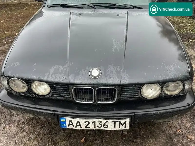 BMW 5 Series 1993, фото з оголошення 1 з 8, VIN WBAHB51010GG36619