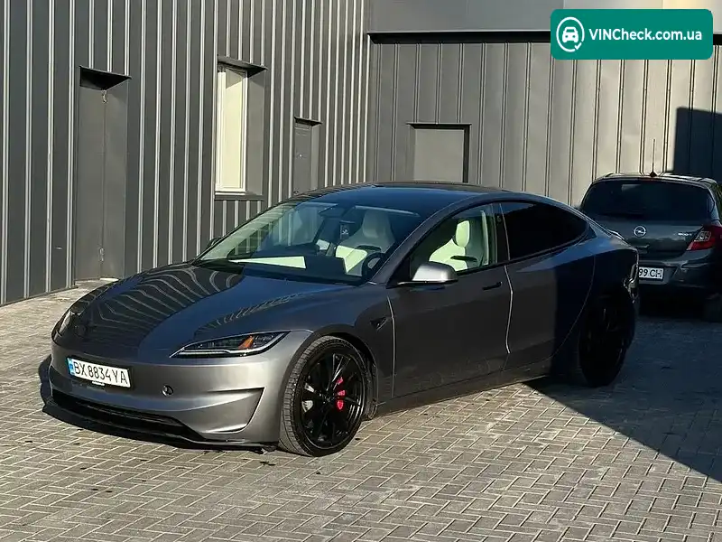 Tesla Model 3 2024, фото з оголошення 1 з 16, VIN 5YJ3E1ET1RF853397