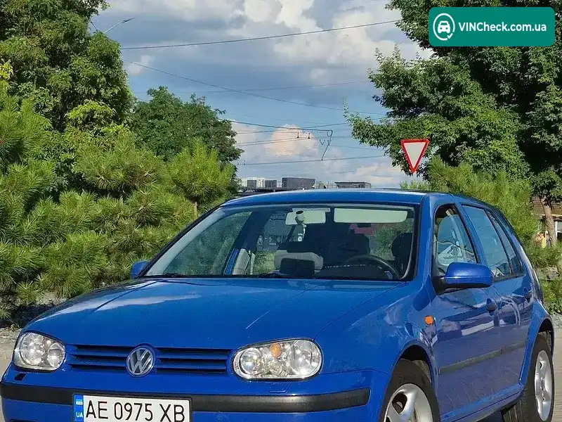 Volkswagen Golf 2000, фото з оголошення 1 з 15, VIN WVWZZZ1JZ1D392890