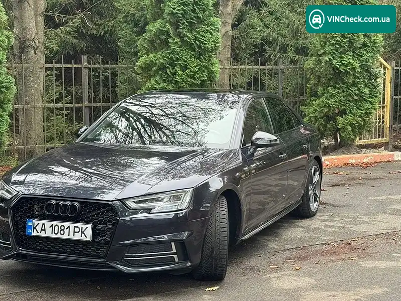 Audi A4 2016, фото з оголошення 2 з 20, VIN WAUENAF4XHN030609