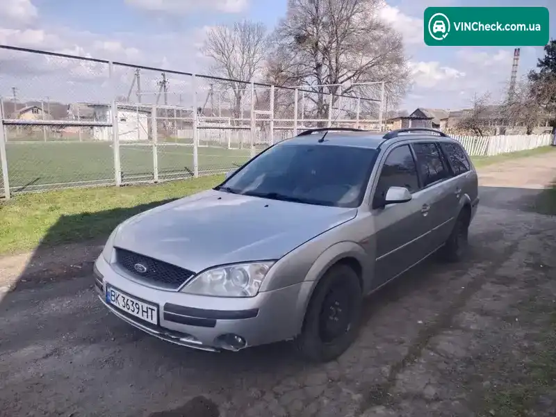 Ford Mondeo 2003, фото з оголошення 1 з 7, VIN WF0WXXGBBW3K86322