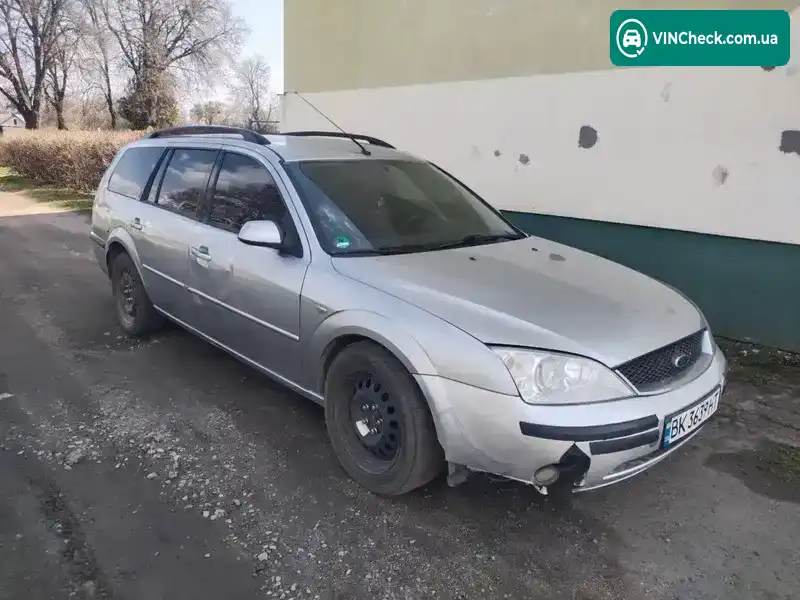 Ford Mondeo 2003, фото з оголошення 2 з 7, VIN WF0WXXGBBW3K86322
