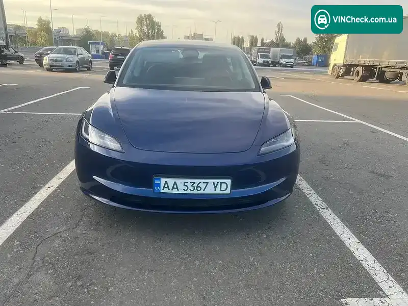 Tesla Model 3 2024, фото з оголошення 1 з 14, VIN 5YJ3E1EA7SF882228