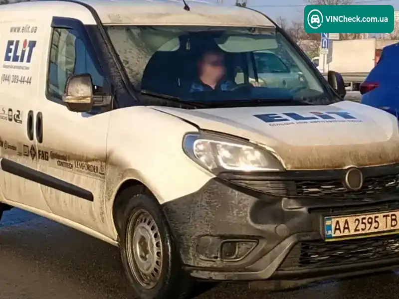 Fiat Doblo 2016, фото з оголошення, VIN ZFA26300006E80181