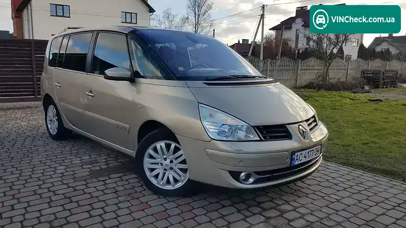 Renault Espace 2008, фото з оголошення 2 з 20, VIN VF1JK03A639262702