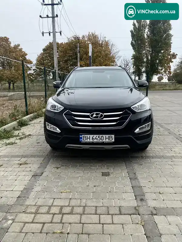 Hyundai Santa FE 2015, фото з оголошення 2 з 16, VIN KMHST81XDFU458505