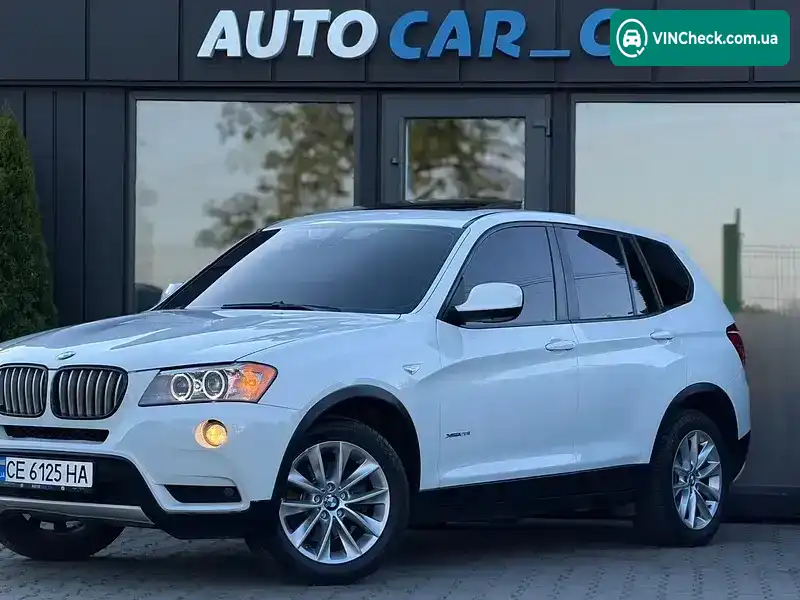 BMW X3 2013, фото з оголошення 2 з 20, VIN 5UXWX9C55D0D08712