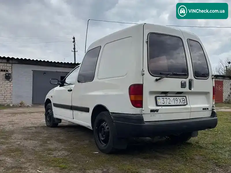 SEAT Inca 1997, фото з оголошення 2 з 6, VIN VSSZZZ9KZWR001387