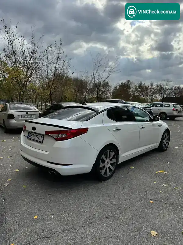 Kia Optima 2011, фото з оголошення 2 з 16, VIN KNAGN411BC5221307