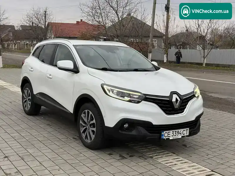 Renault Kadjar 2016, фото з оголошення 1 з 20, VIN VF1RFE00056693965