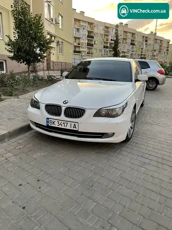 BMW 5 Series 2007, фото з оголошення 1 з 20, VIN WBAPX91020CU58728