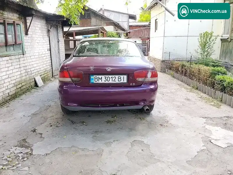 Mazda Xedos 6 1992, фото з оголошення 2 з 3, VIN JMZCA12B501107199
