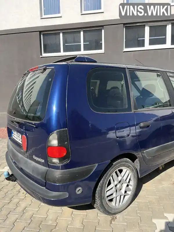 Renault Espace 2001, фото з оголошення 2 з 18, VIN VF8JE0L0523464380