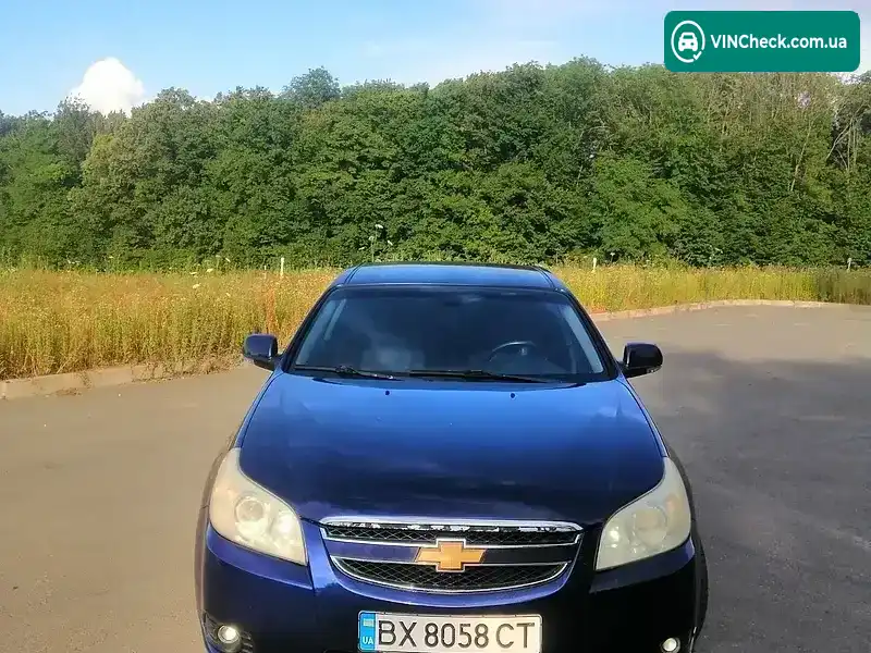Chevrolet Epica 2006, фото з оголошення 2 з 16, VIN KL1LF69KJ7B016669