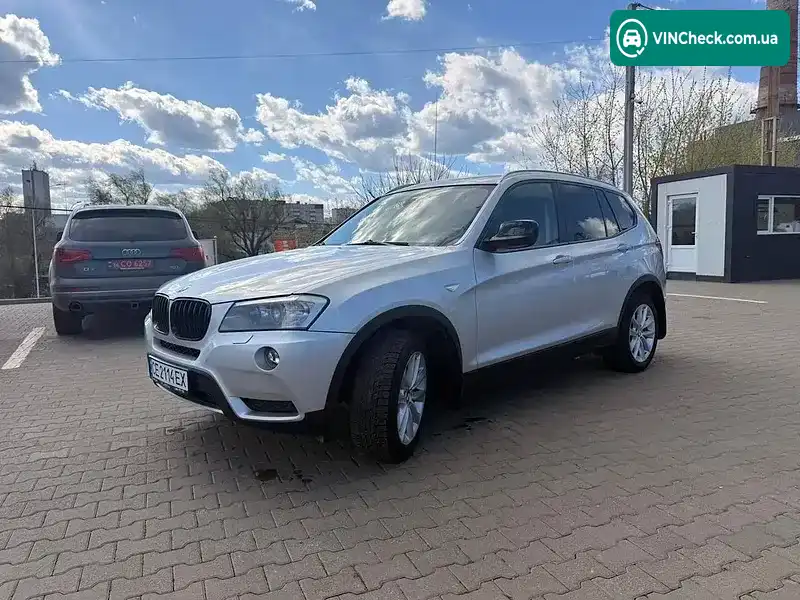 BMW X3 2011, фото з оголошення 1 з 12, VIN WBAWY31090L532801