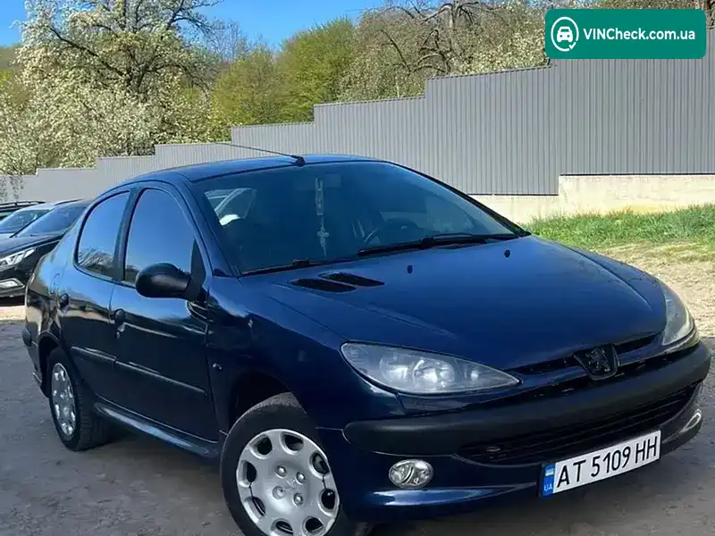 Peugeot 206 2007, фото з оголошення 1 з 14, VIN VF32BKFWA72778681