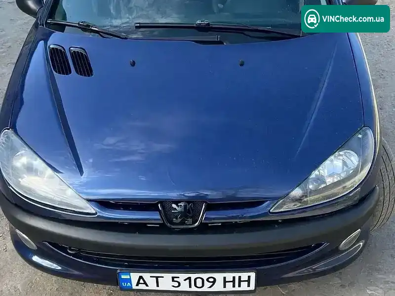 Peugeot 206 2007, фото з оголошення 2 з 14, VIN VF32BKFWA72778681