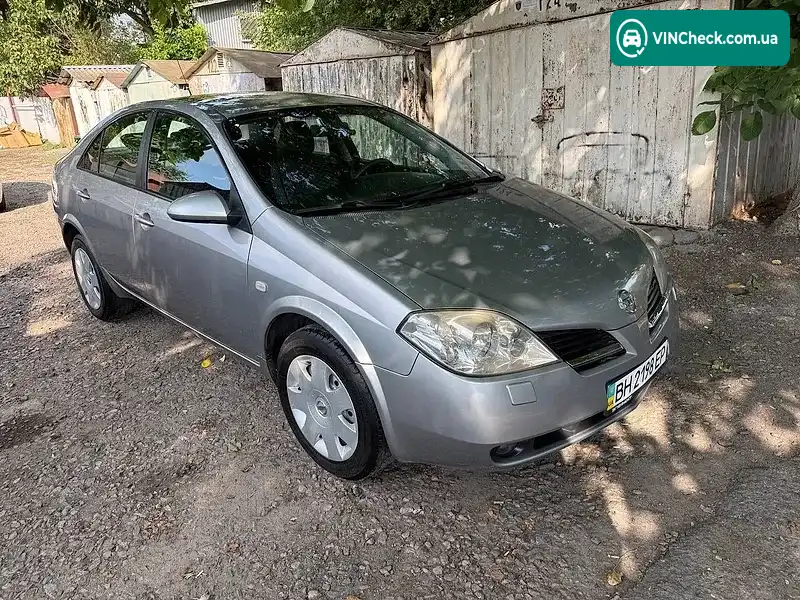 Nissan Primera 2006, фото з оголошення 2 з 20, VIN SJNBBAP12U2303352