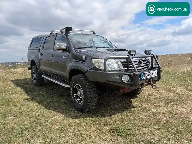 Toyota Hilux 2013, фото з оголошення 1 з 15, VIN MR0FR29G101023648