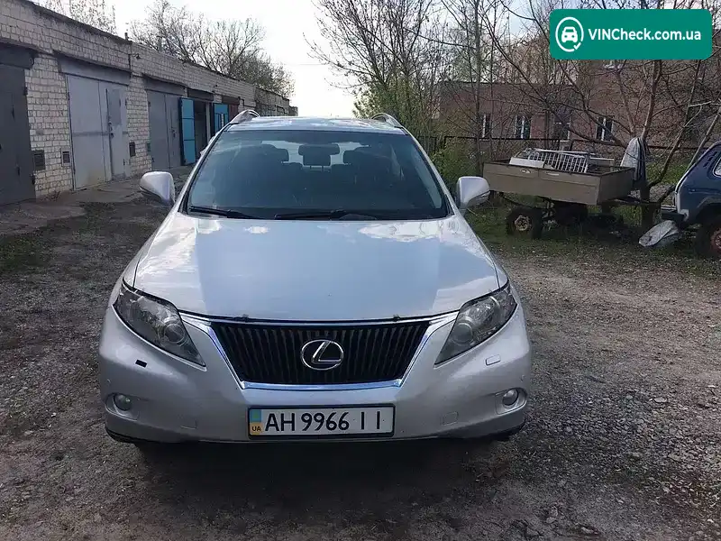 Lexus RX 2011, фото з оголошення 1 з 21, VIN JTJBK11A502443200