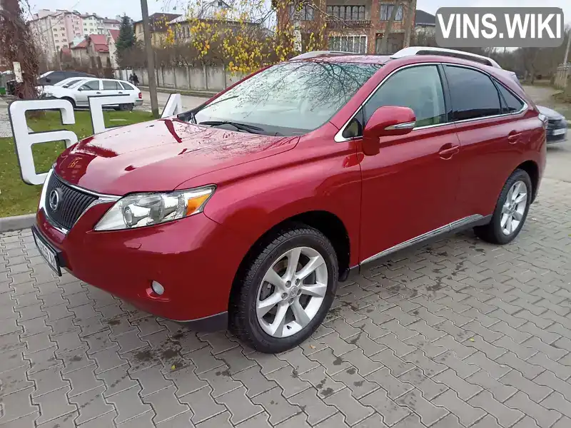 Lexus RX 2011, фото з оголошення 1 з 12, VIN JTJBK11A402440014