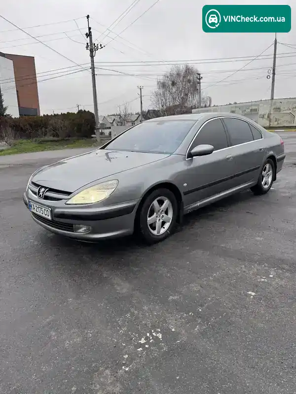 Peugeot 607 2001, фото з оголошення 1 з 14, VIN VF39D4HXB92044036