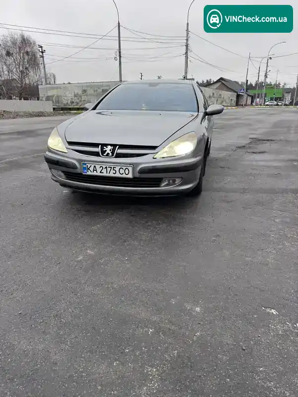Peugeot 607 2001, фото з оголошення 2 з 14, VIN VF39D4HXB92044036
