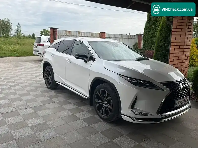 Lexus RX 2021, фото з оголошення 1 з 20, VIN JTJBZMCA102054967