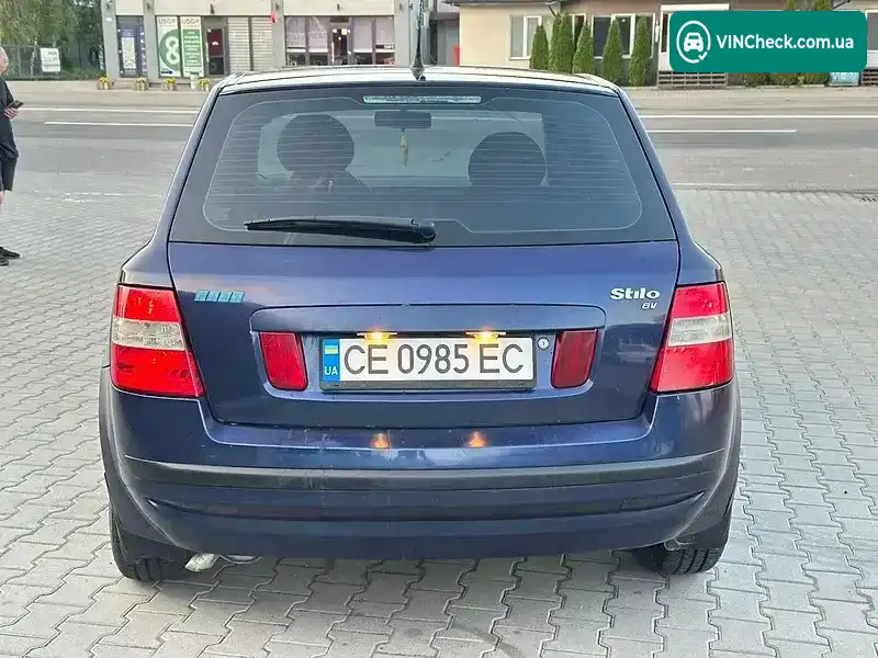 Fiat Stilo 2002, фото з оголошення 2 з 16, VIN ZFA19200000045122