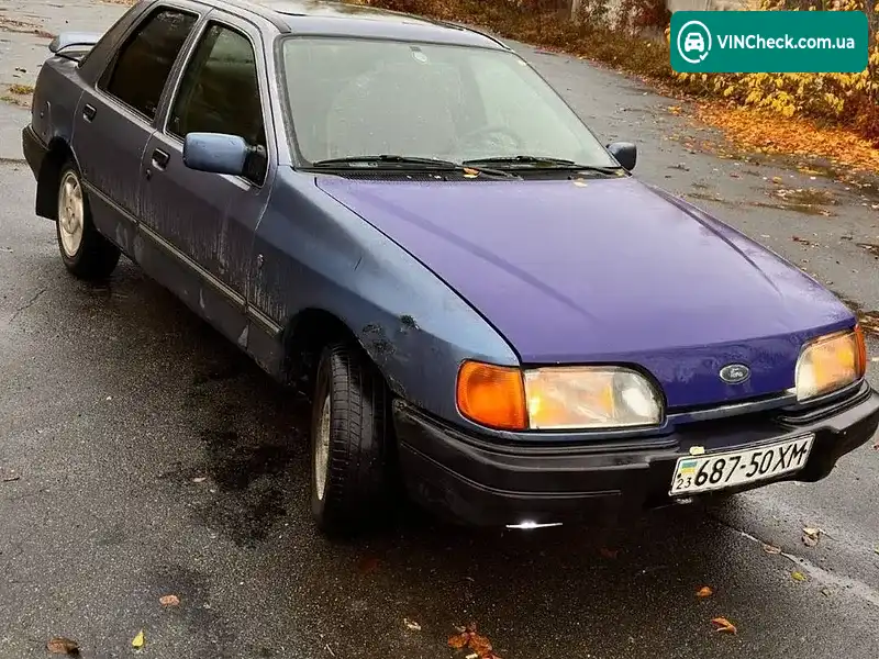 Ford Sierra 1987, фото з оголошення 2 з 8, VIN WF0FXXGBBFHY03468
