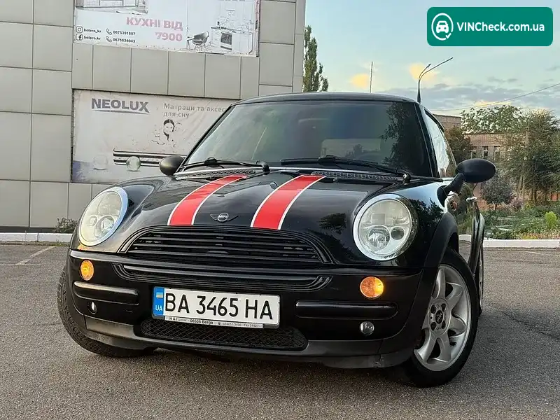 MINI Hatch 2003, фото з оголошення 1 з 20, VIN WMWRA31040TA39662