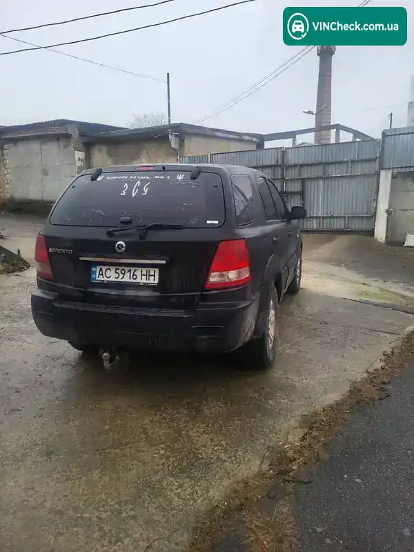 Kia Sorento 2004, фото з оголошення 2 з 12, VIN KNAJC52184A318526