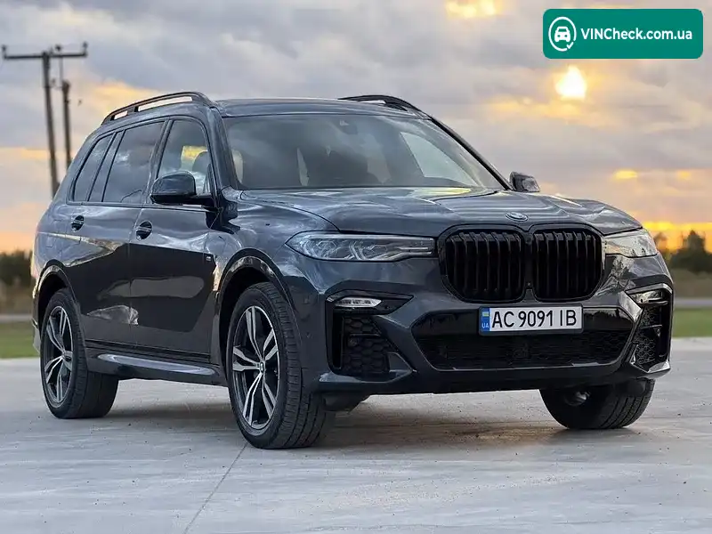 BMW X7 2021, фото з оголошення 1 з 20, VIN 5UXCW2C03N9K13514