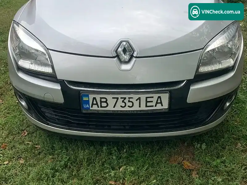 Renault Megane 2012, фото з оголошення 2 з 20, VIN VF1KZ5G0247767295