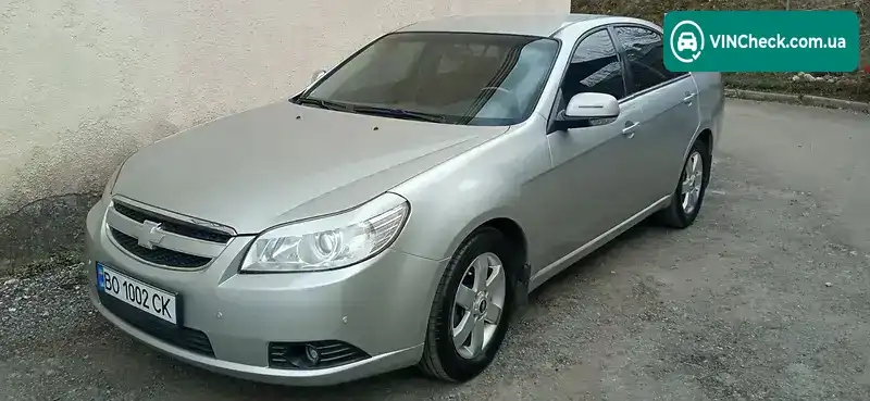 Chevrolet Epica 2007, фото з оголошення 1 з 20, VIN KL1LF69KE7B088442