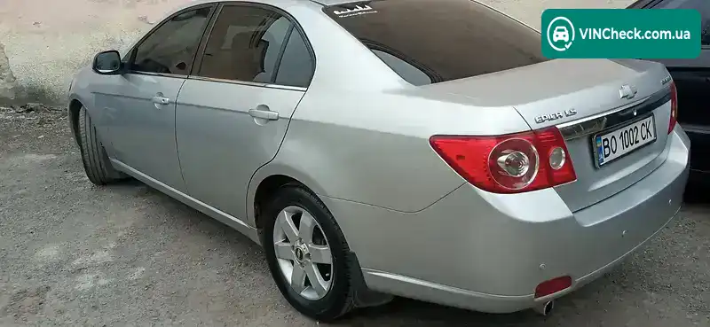 Chevrolet Epica 2007, фото з оголошення 2 з 20, VIN KL1LF69KE7B088442