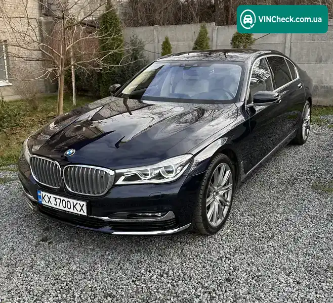 BMW 7 Series 2017, фото з оголошення 1 з 21, VIN WBA7H01050G495449