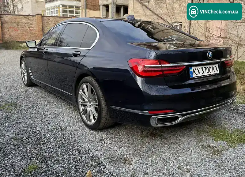 BMW 7 Series 2017, фото з оголошення 2 з 21, VIN WBA7H01050G495449