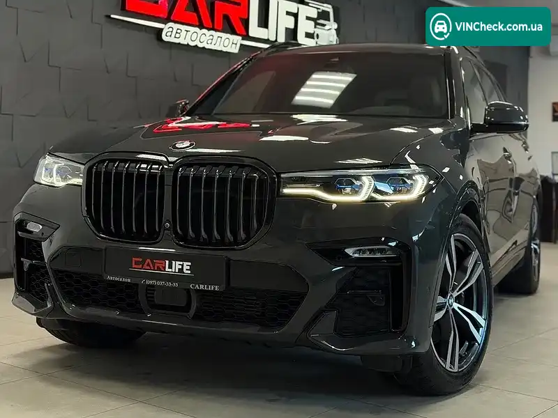 BMW X7 2022, фото з оголошення 1 з 20, VIN WBACW810409L44531