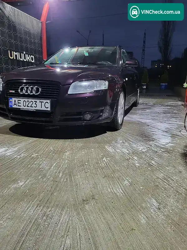 Audi A4 2006, фото з оголошення 2 з 15, VIN WAUZZZ8E97A136372