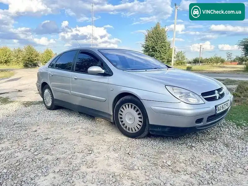Citroen C5 2001, фото з оголошення 1 з 5, VIN VF7DCXFXF76033483