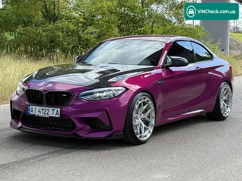 BMW M2 2018, фото з оголошення 1 з 20, VIN WBS2U7C50KVB09332