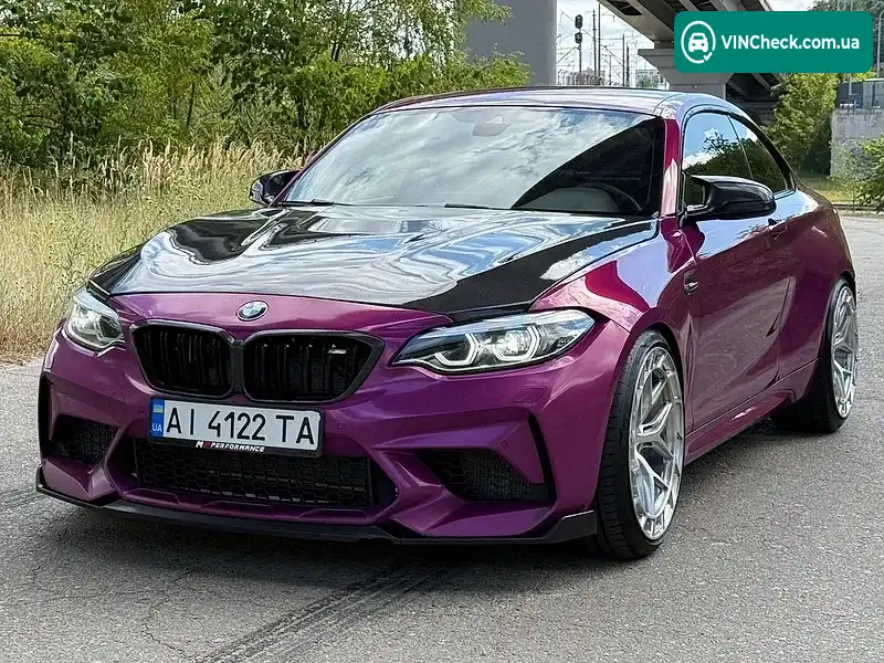 BMW M2 2018, фото з оголошення 2 з 20, VIN WBS2U7C50KVB09332