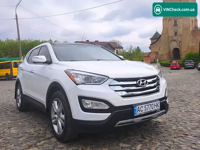 Hyundai Santa FE 2015, фото з оголошення 2 з 21, VIN 5XYZW4LA3GG365374