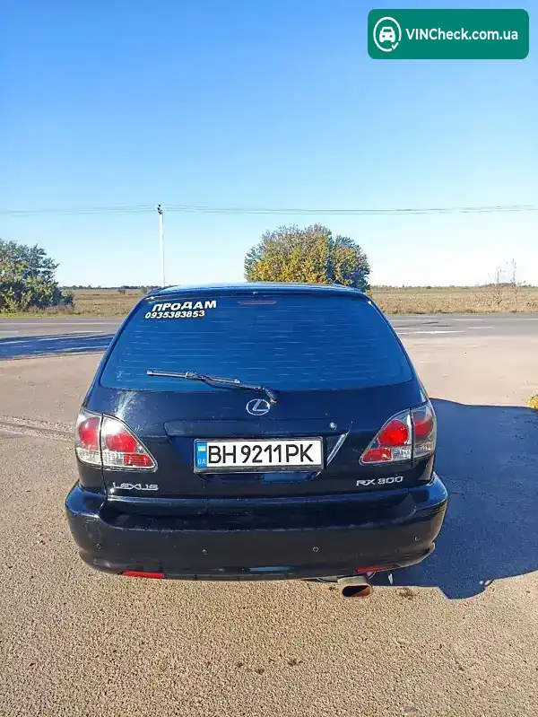 Lexus RX 2002, фото з оголошення 1 з 20, VIN JTJHF10U100257689
