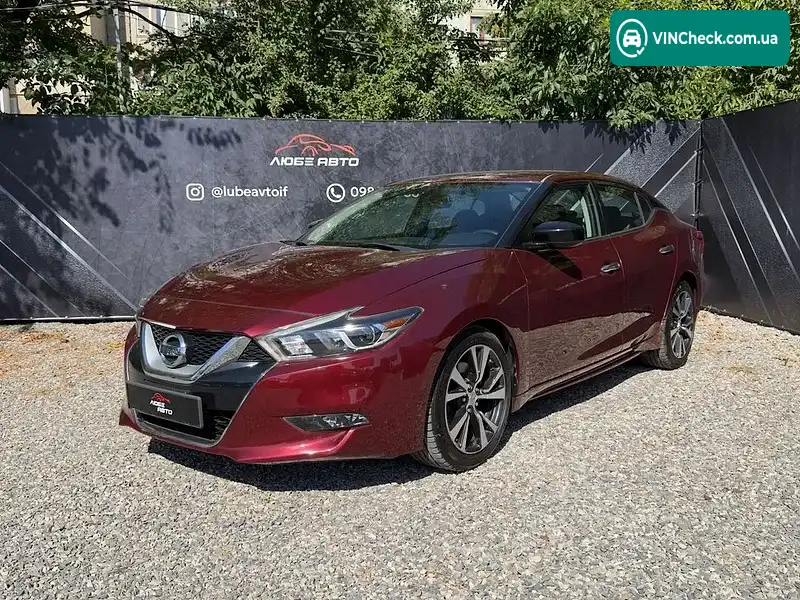 Nissan Maxima 2016, фото з оголошення 2 з 20, VIN 1N4AA6AP3HC375977