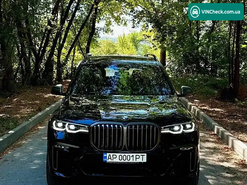 BMW X7 2021, фото з оголошення 1 з 10, VIN WBACX610209K37818