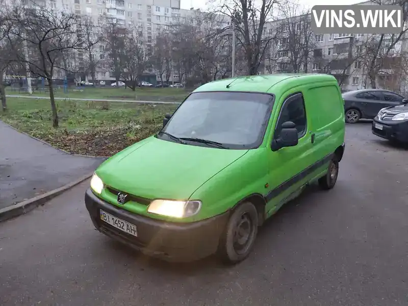 Peugeot Partner 2000, фото з оголошення 1 з 11, VIN VF35BWJZE60204705