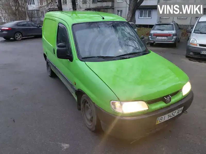 Peugeot Partner 2000, фото з оголошення 2 з 11, VIN VF35BWJZE60204705